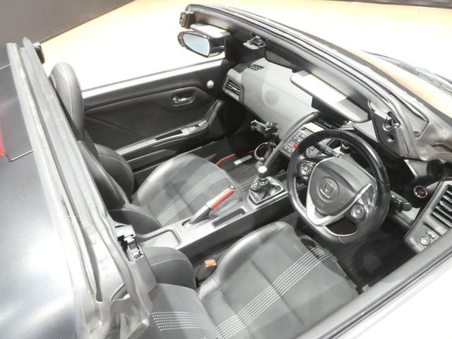 S660 α FEEL’Sエアロ/HKS車高調/5ZIGEN15・16インチAW/spoonマフラ-/センターディスプレイ/バックカメラ/Bluetooth/テイクオフフードカバー/LEDヘッドライト/ハーフレザー(53枚目)