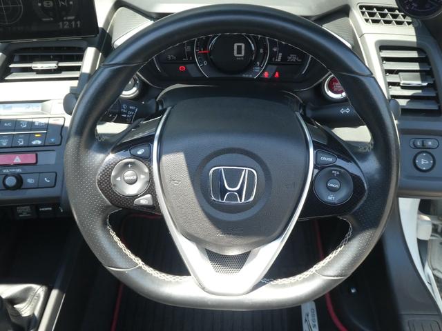 S660 α FEEL’Sエアロ/HKS車高調/5ZIGEN15・16インチAW/spoonマフラ-/センターディスプレイ/バックカメラ/Bluetooth/テイクオフフードカバー/LEDヘッドライト/ハーフレザー(55枚目)