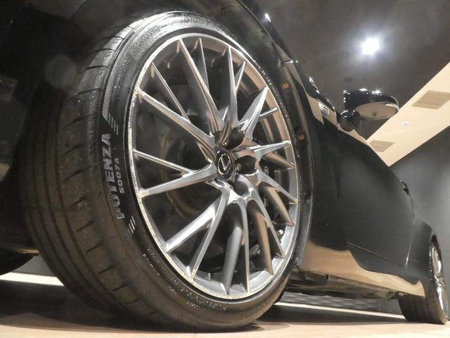 ＲＣ Ｆ ベースグレード　ＴＶＤ　純正ＳＤナビ　フルセグＴＶ　Ｂｌｕｅｔｏｏｔｈ　前後ドライブレコーダー　クルコン　ＥＴＣ　パドルシフト　可変ウイング　サンルーフ　純正１９インチＡＷ　シートメモリー（33枚目）