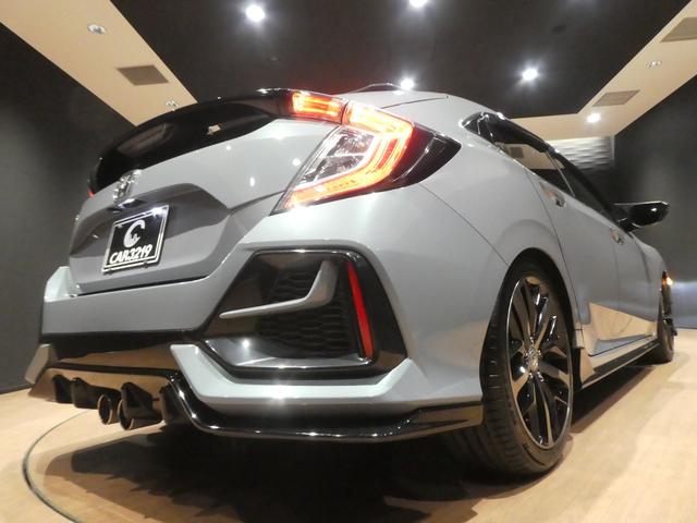 シビック ハッチバック　後期型／ソニックグレーパール／新品タイヤ取付済／ブリッツ車高調／６速ＭＴ／Ｂｌｕｅｔｏｏｔｈ対応純正ナビ／バックカメラ／ビルトインＥＴＣ２．０／ＬＥＤヘッドライト・フォグライト／フロントパワーシート（40枚目）