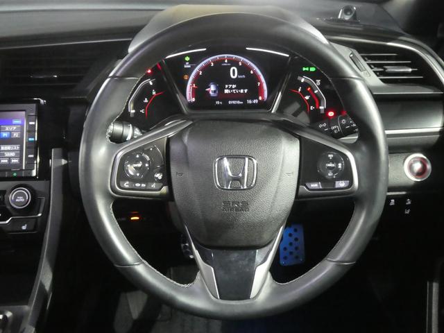 シビック ハッチバック　後期型／ソニックグレーパール／新品タイヤ取付済／ブリッツ車高調／６速ＭＴ／Ｂｌｕｅｔｏｏｔｈ対応純正ナビ／バックカメラ／ビルトインＥＴＣ２．０／ＬＥＤヘッドライト・フォグライト／フロントパワーシート（55枚目）