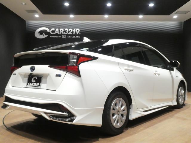 プリウス Ｓ　モデリスタＴＹＰＥフルエアロ／ストラーダナビ／バックカメラ／Ｂｌｕｅｔｏｏｔｈオーディオ／レ－ダ－クル－ズコントロール／ビルトインＥＴＣ／ＬＥＤヘッドライト／トヨタセーフティセンス／セルスタードラレコ（2枚目）