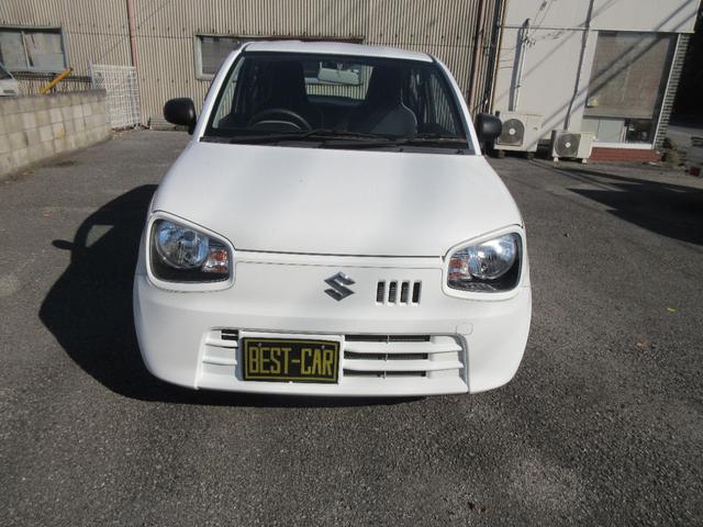 アルト Ｆ　エアコン・パワステ　パワーウインドウ　運・助手席エアバック　ＡＢＳ　キーレス　盗難防止システム　衝突安全ボディ　衝撃緩和ヘッドレスト　ＣＤ　１ヶ月・１０００ｋｍ保証付き（3枚目）