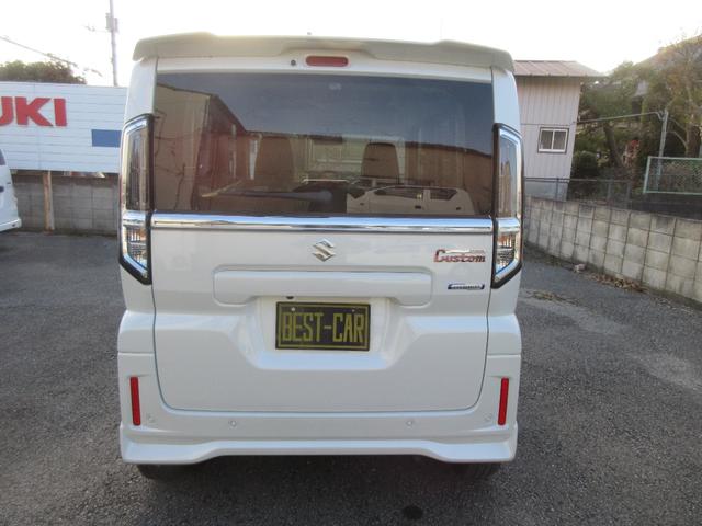 スペーシアカスタム ハイブリッドXS suzukiセーフティーサポート搭載車 スマートキー 全方位カメラ LEDヘッドライト オートライト オートマチックハイビーム シートヒーター フルフラットベンチシート 1ヶ月・1000km保証付き(8枚目)