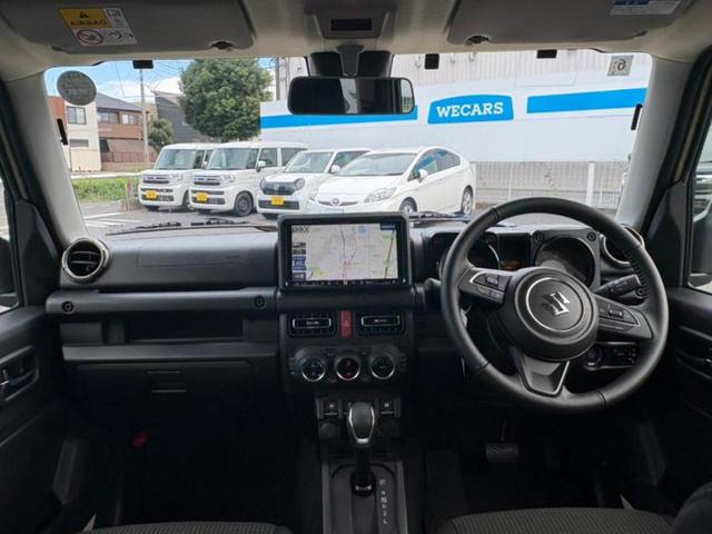 ジムニー 4WD XC 保証書/社外 9インチ SDナビ/衝突安全装置/シートヒーター 前席/車線逸脱防止支援システム/パーキングアシスト バックガイド/ヘッドランプ LED/USBジャック 衝突被害軽減システム 4WD(8枚目)