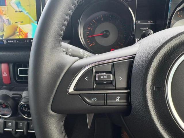 ジムニー 4WD XC 保証書/社外 9インチ SDナビ/衝突安全装置/シートヒーター 前席/車線逸脱防止支援システム/パーキングアシスト バックガイド/ヘッドランプ LED/USBジャック 衝突被害軽減システム 4WD(12枚目)