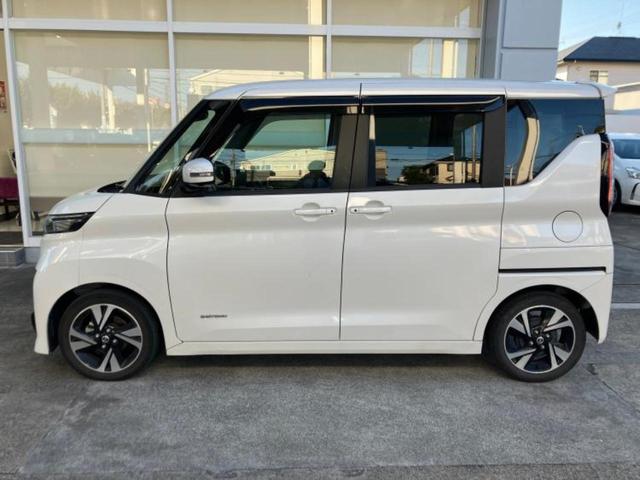 ルークス ハイウェイスターGターボプロパイロットEd 新品タイヤ/保証書/純正 9インチ SDナビ/衝突安全装置/両側電動スライドドア/全方位モニター/車線逸脱防止支援システム/シート ハーフレザー/プロパイロット 衝突被害軽減システム 全周囲カメラ(2枚目)