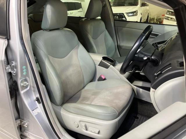 プリウス G 新品タイヤ/純正 SDナビ/シート ハーフレザー/パーキングアシスト バックガイド/ヘッドランプ HID/EBD付ABS/横滑り防止装置/クルーズコントロール/バックモニター バックカメラ 電動シート(4枚目)