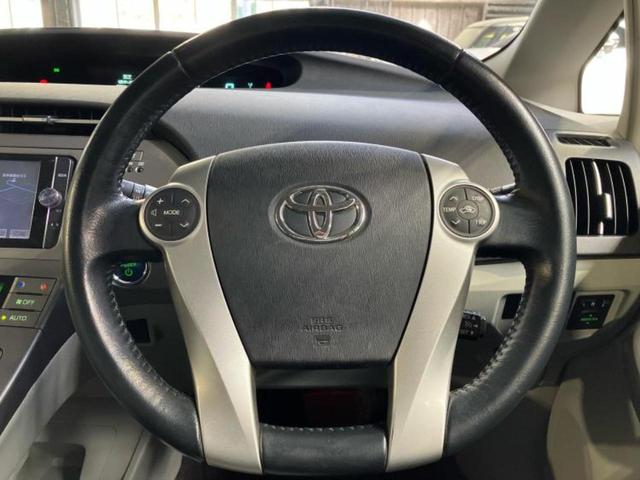 プリウス G 新品タイヤ/純正 SDナビ/シート ハーフレザー/パーキングアシスト バックガイド/ヘッドランプ HID/EBD付ABS/横滑り防止装置/クルーズコントロール/バックモニター バックカメラ 電動シート(14枚目)