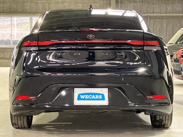 プリウス Z 新品タイヤ/保証書/純正 12.3インチ メモリーナビ/デジタルインナーミラー/トヨタセーフティセンス/シートヒーター 前席/全方位モニター/車線逸脱防止支援システム/シート 合皮 全周囲カメラ(55枚目)