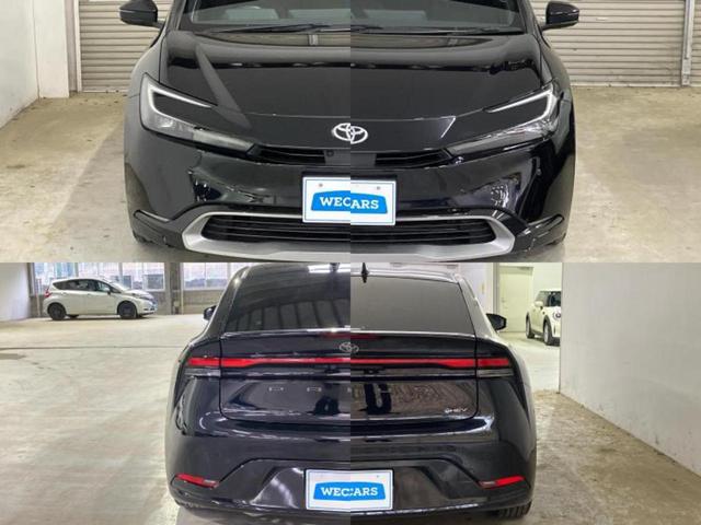 プリウス Z 新品タイヤ/保証書/純正 12.3インチ メモリーナビ/デジタルインナーミラー/トヨタセーフティセンス/シートヒーター 前席/全方位モニター/車線逸脱防止支援システム/シート 合皮 全周囲カメラ(63枚目)