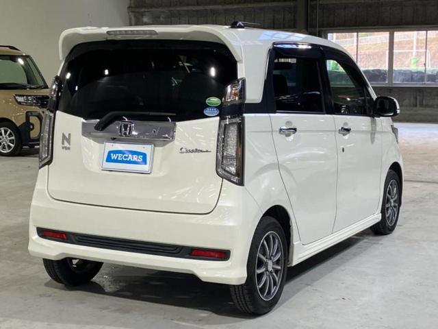 Ｎ－ＷＧＮカスタム Ｇ　新品タイヤ／保証書／社外　ＳＤナビ／パーキングアシスト　バックガイド／ヘッドランプ　ＨＩＤ／ＥＴＣ／ＥＢＤ付ＡＢＳ／横滑り防止装置／アイドリングストップ／バックモニター／ワンセグＴＶ　バックカメラ（3枚目）