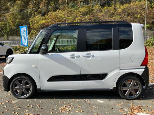 タント ファンクロスターボ　純正　ナビ／スマートアシスト（トヨタ・ダイハツ）／両側電動スライドドア／シートヒーター　前席／車線逸脱防止支援システム／パーキングアシスト　バックガイド／登録済未使用車　ターボ　衝突被害軽減システム（2枚目）