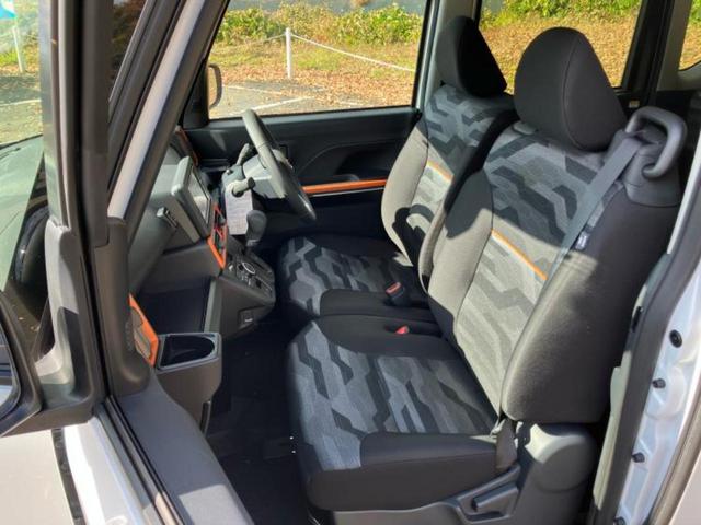 タント ファンクロスターボ　純正　ナビ／スマートアシスト（トヨタ・ダイハツ）／両側電動スライドドア／シートヒーター　前席／車線逸脱防止支援システム／パーキングアシスト　バックガイド／登録済未使用車　ターボ　衝突被害軽減システム（6枚目）