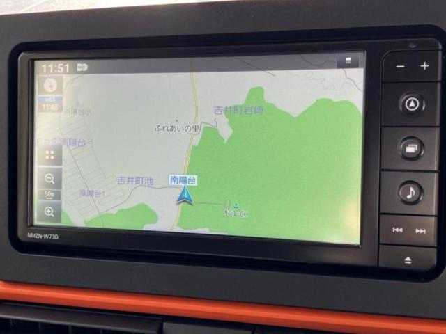 タント ファンクロスターボ　純正　ナビ／スマートアシスト（トヨタ・ダイハツ）／両側電動スライドドア／シートヒーター　前席／車線逸脱防止支援システム／パーキングアシスト　バックガイド／登録済未使用車　ターボ　衝突被害軽減システム（9枚目）