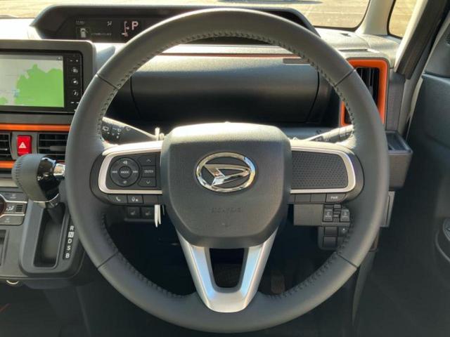 タント ファンクロスターボ　純正　ナビ／スマートアシスト（トヨタ・ダイハツ）／両側電動スライドドア／シートヒーター　前席／車線逸脱防止支援システム／パーキングアシスト　バックガイド／登録済未使用車　ターボ　衝突被害軽減システム（14枚目）