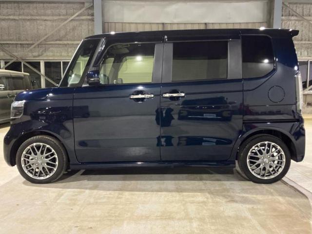 Ｎ－ＢＯＸカスタム ターボ　純正　８インチ　ナビ／ホンダセンシング／両側電動スライドドア／シートヒーター／車線逸脱防止支援システム／シート　ハーフレザー／ドライブレコーダー　純正／ヘッドランプ　ＬＥＤ／ＵＳＢジャック　ドラレコ（2枚目）