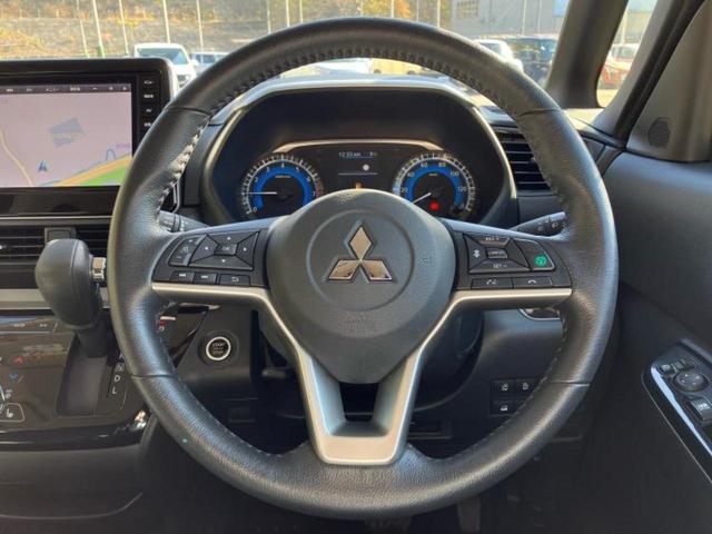 デリカミニ Ｇプレミアム　保証書／純正　９インチ　ＳＤナビ／イーアシスト（ミツビシ）／両側電動スライドドア／シートヒーター／全方位モニター／車線逸脱防止支援システム／シート　ハーフレザー／ドライブレコーダー　純正　全周囲カメラ（14枚目）