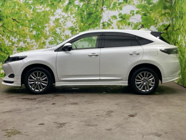 ハリアー プレミアム 純正エアロ/保証書/社外 9インチ SDナビ/車線逸脱防止支援システム/シート フルレザー/電動バックドア/ドライブレコーダー 社外/ヘッドランプ LED/Bluetooth接続/ETC 革シート(2枚目)