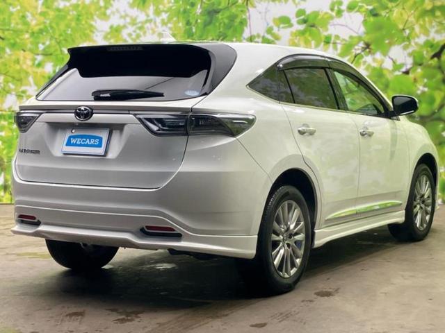 ハリアー プレミアム 純正エアロ/保証書/社外 9インチ SDナビ/車線逸脱防止支援システム/シート フルレザー/電動バックドア/ドライブレコーダー 社外/ヘッドランプ LED/Bluetooth接続/ETC 革シート(3枚目)