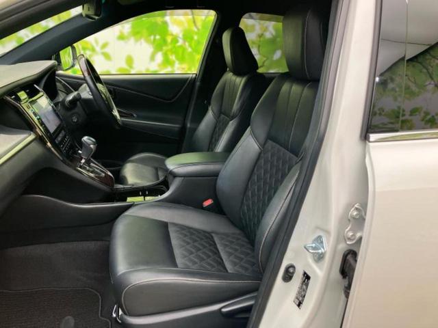 ハリアー プレミアム 純正エアロ/保証書/社外 9インチ SDナビ/車線逸脱防止支援システム/シート フルレザー/電動バックドア/ドライブレコーダー 社外/ヘッドランプ LED/Bluetooth接続/ETC 革シート(6枚目)