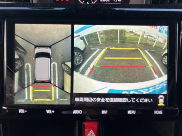 ルーミー カスタムG-T 新品タイヤ/純正エアロ/保証書/純正 9インチ SDナビ/衝突安全装置/両側電動スライドドア/シートヒーター 前席/パノラミックビューモニター/車線逸脱防止支援システム/ドライブレコーダー 前後(11枚目)