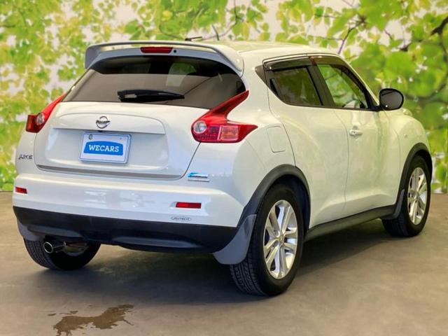 ジューク 15RSアーバンセレクション 社外 SDナビ/Bluetooth接続/ETC/EBD付ABS/バックモニター/ワンセグTV/DVD/エアバッグ 運転席/エアバッグ 助手席/アルミホイール 純正 17インチ/パワーウインドウ(3枚目)