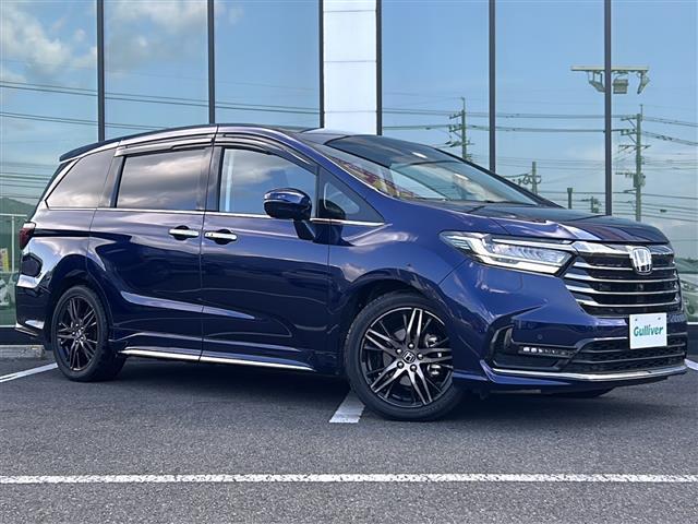 オデッセイハイブリッド ハイブリッド ワンオーナー/本革レザーシート/純正メモリナビ/BSM/360°モニター/レーダークルーズコントロール/シートヒーター/パワーバックドア/ETC2.0(2枚目)