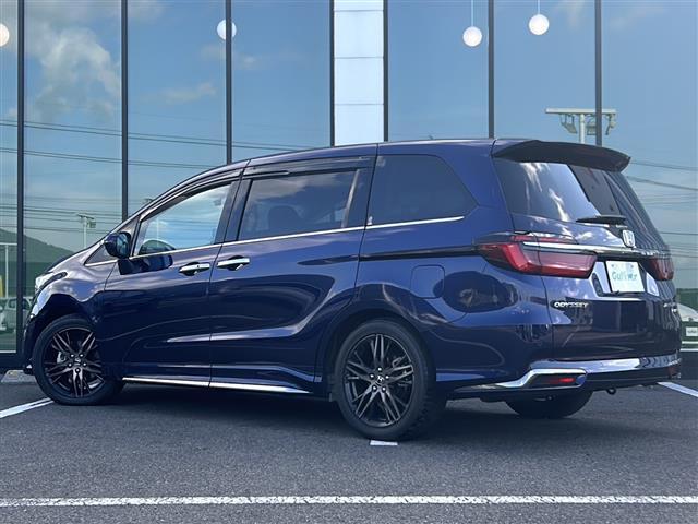 オデッセイハイブリッド ハイブリッド ワンオーナー/本革レザーシート/純正メモリナビ/BSM/360°モニター/レーダークルーズコントロール/シートヒーター/パワーバックドア/ETC2.0(43枚目)