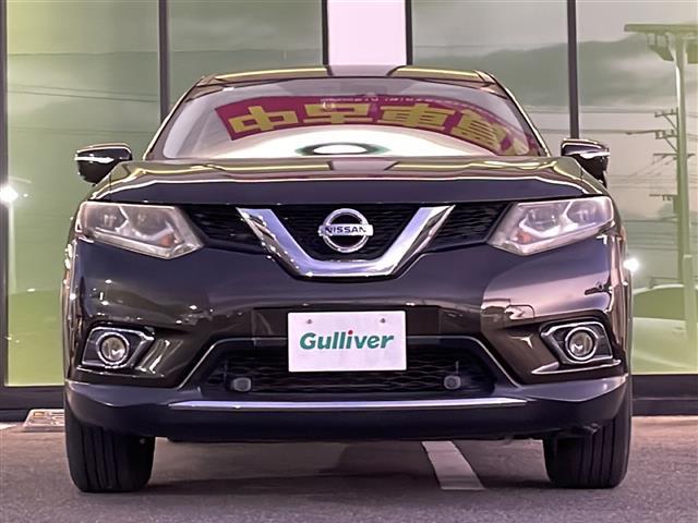 エクストレイル ２０Ｘ　エマージェンシーブレーキパッケージ　純正８型メモリナビ／フルセグＴＶ／フリップダウンモニター／バックカメラ／前方向ドライブレコーダー／前席シートヒーター／ＬＥＤヘッドライト／オートライト／コーナーセンサー／純正１７インチアルミホイール（33枚目）