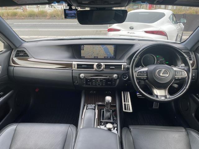 GS GS300h Fスポーツ ムーンルーフ/3眼LED/BSM/HUD/パワートランクリッド/セーフティシステムプラス/純正ナビ/フルセグ/CD/DVD/SD/BT/ETC2.0/レザー/シートベンチレーション/スペアキー(42枚目)
