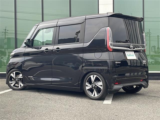 ルークス ハイウェイスター　Ｇターボ　ＫＥＮＷＯＯＤ９型メモリナビ／ＭＤＶ－Ｍ９０８ＨＤＬ／フルセグＴＶ／全周囲モニター／片側パワースライドドア／純正１５インチアルミホイール／純正ＬＥＤヘッドライト／オートライト／ＬＥＤフォグランプ（17枚目）