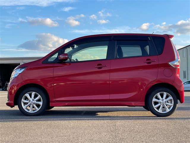 デイズ ハイウェイスター　Ｘ　純正７型メモリナビ／フルセグＴＶ／アラウンドビューモニター／ステアリングスイッチ／ＬＥＤヘッドライト／オートライト／アイドリングストップ／純正１４インチアルミホイール／プッシュスタート／スマートキー（35枚目）