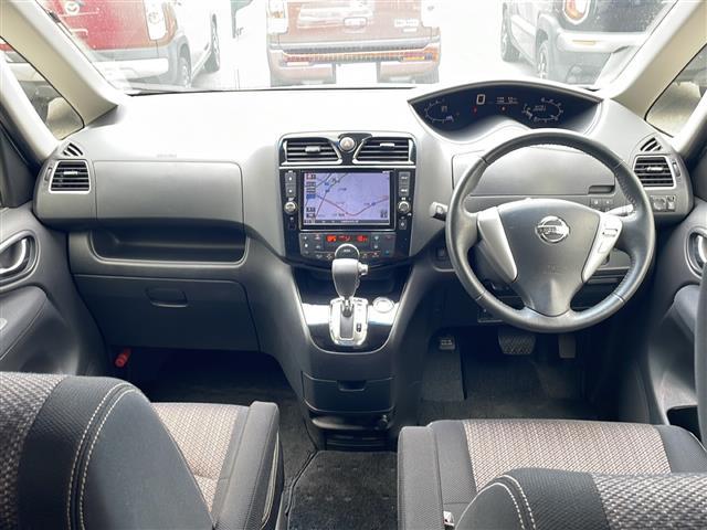 セレナ ハイウェイスター S-ハイブリッド 純正SDナビ MM514D-L Bluetooth バックカメラ ETC レーン逸脱警報装置 Wエアバック プッシュスタート 両側パワースライドドア 純正アルミホイール(16インチ)(2枚目)