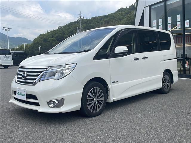 セレナ ハイウェイスター S-ハイブリッド 純正SDナビ MM514D-L Bluetooth バックカメラ ETC レーン逸脱警報装置 Wエアバック プッシュスタート 両側パワースライドドア 純正アルミホイール(16インチ)(20枚目)