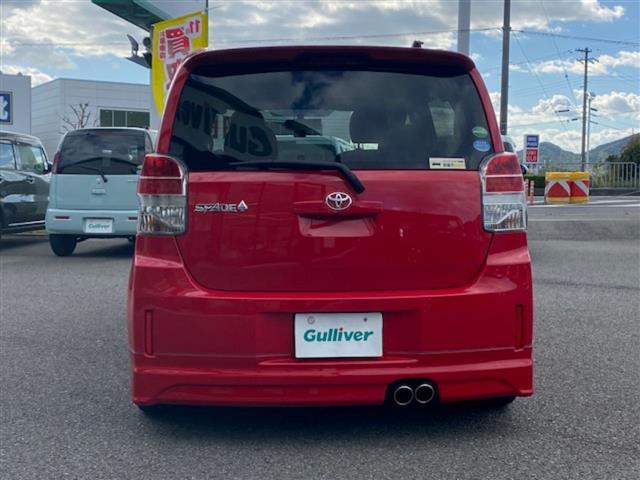 スペイド F 社外9インチフローティングナビ(AM/FM/BT)/フルセグTV/バックカメラ/前後ドラレコ/ドアバイザー/Pスタート/片側パワスラ/ETC/HID/モデリスタエアロ・マフラー/TANABE車高調(33枚目)