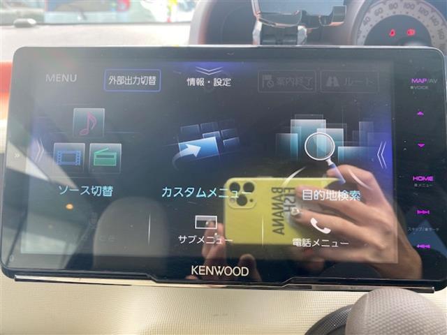 スペイド Ｆ　社外９インチフローティングナビ（ＡＭ／ＦＭ／ＢＴ）／フルセグＴＶ／バックカメラ／前後ドラレコ／ドアバイザー／Ｐスタート／片側パワスラ／ＥＴＣ／ＨＩＤ／モデリスタエアロ・マフラー／ＴＡＮＡＢＥ車高調（5枚目）