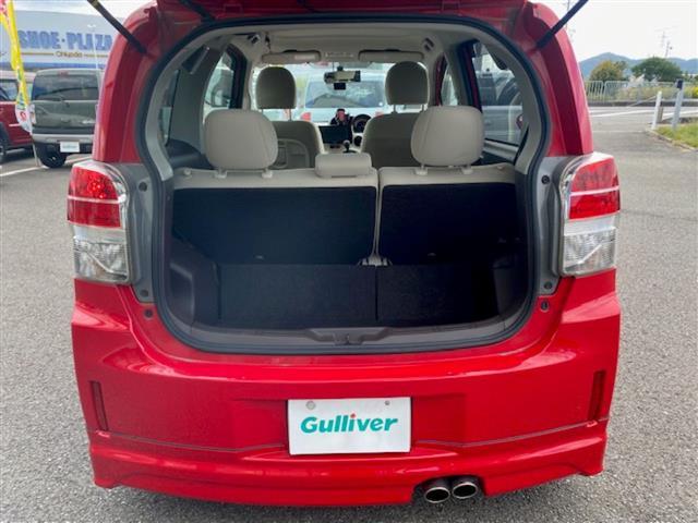 スペイド Ｆ　社外９インチフローティングナビ（ＡＭ／ＦＭ／ＢＴ）／フルセグＴＶ／バックカメラ／前後ドラレコ／ドアバイザー／Ｐスタート／片側パワスラ／ＥＴＣ／ＨＩＤ／モデリスタエアロ・マフラー／ＴＡＮＡＢＥ車高調（25枚目）