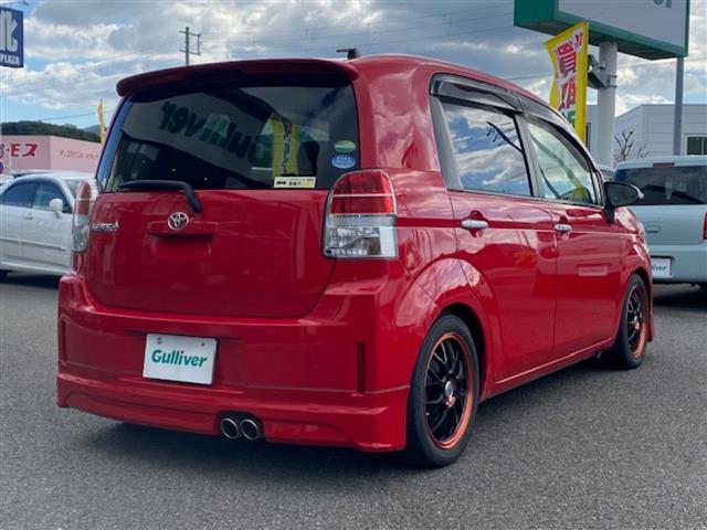 スペイド Ｆ　社外９インチフローティングナビ（ＡＭ／ＦＭ／ＢＴ）／フルセグＴＶ／バックカメラ／前後ドラレコ／ドアバイザー／Ｐスタート／片側パワスラ／ＥＴＣ／ＨＩＤ／モデリスタエアロ・マフラー／ＴＡＮＡＢＥ車高調（30枚目）