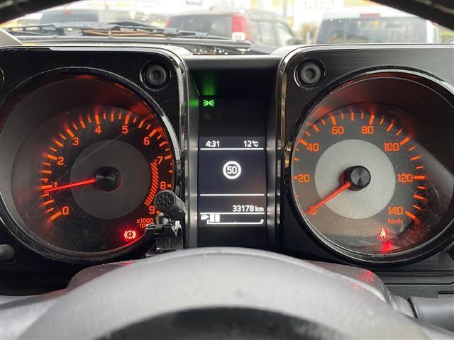 ジムニー ＸＬ　◇社外オーディオ（ＡＭ／ＦＭ／ＢＴ）◇ヘッドライトレベライザー◇アイドリングストップ◇レーンアシスト◇衝突軽減システム◇横滑り防止◇ダウンヒルアシストコントロール◇電格ミラー◇シートヒーター◇ＥＴＣ（5枚目）