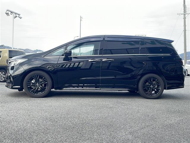 オデッセイハイブリッド ｅ：ＨＥＶアブソルート・ＥＸブラックエディション　ワンオーナー・純正ナビ・フルセグ・フリップダウン・全方位モニター・ホンダセンシング・ＢＳＭ・パワーバックドア・レザーシート・シートヒーター・パーキングアシスト・ＬＥＤ・ＥＴＣ（33枚目）