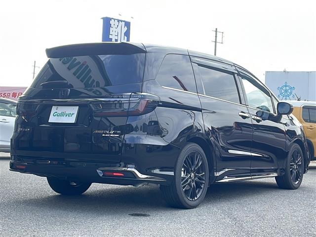 オデッセイハイブリッド ｅ：ＨＥＶアブソルート・ＥＸブラックエディション　ワンオーナー・純正ナビ・フルセグ・フリップダウン・全方位モニター・ホンダセンシング・ＢＳＭ・パワーバックドア・レザーシート・シートヒーター・パーキングアシスト・ＬＥＤ・ＥＴＣ（34枚目）