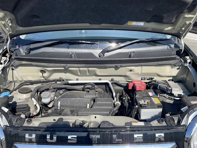 ハスラー ＪスタイルＩＩ　◇純正ナビ（ＡＭ／ＦＭ／ＢＴ／ＣＤ／ＤＶＤ）・フルセグＴＶ◇バックカメラ◇シートヒーター◇衝突軽減システム◇横滑り防止システム◇アイドリングストップ◇レーンアシスト◇ステアリングスイッチ（24枚目）