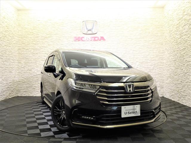 オデッセイハイブリッド ｅ：ＨＥＶアブソルート・ＥＸ　禁煙　純正９ｉｎｃｈナビＴＶ　純正ドラレコ前後　ＥＴＣ２．０　ＬＥＤ　リアカメラ　Ｂｌｕｅｔｏｏｔｈ　衝突軽減Ｂ　ＶＳＡ　サイドエアバック　両側パワスラ　シートヒーター　Ｐセンサー　クルコン　純正ＡＷ（24枚目）