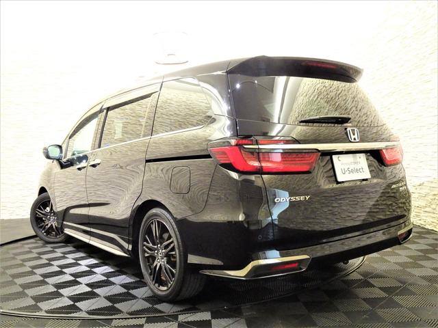 オデッセイハイブリッド ｅ：ＨＥＶアブソルート・ＥＸ　禁煙　純正９ｉｎｃｈナビＴＶ　純正ドラレコ前後　ＥＴＣ２．０　ＬＥＤ　リアカメラ　Ｂｌｕｅｔｏｏｔｈ　衝突軽減Ｂ　ＶＳＡ　サイドエアバック　両側パワスラ　シートヒーター　Ｐセンサー　クルコン　純正ＡＷ（26枚目）