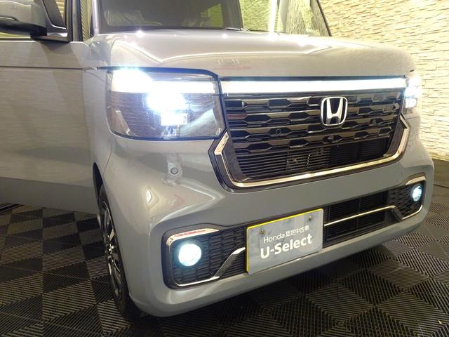 N-BOXカスタム コーディネートスタイル 届出済未使用車 ホンダセンシング ナビ装着用スペシャルPKG 片側PSD クルコン シートヒーター LED オートリトラミラー(8枚目)