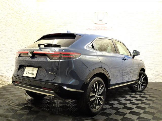 ヴェゼル ｅ：ＨＥＶ　Ｚ　元デモカー　禁煙　純正９ｉｎｃｈコネクトナビＴＶ　ＥＴＣ２．０　ＬＥＤ　リアカメラ　Ｂｌｕｅｔｏｏｔｈ　衝突軽減Ｂ　ＶＳＡ　サイドエアバック　パーキングセンサー　シートヒーター　スマートキー　純正ＡＷ（27枚目）