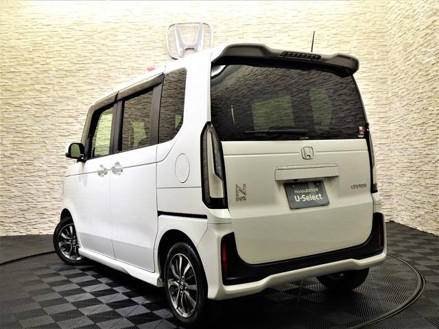 N-BOXカスタム ベースグレード 禁煙 純正9inchコネクトナビTV 純正ドラレコ前後 コーティング施工済 ETC LED リアカメ Bluetooth 衝突軽減B VSA サイドエアバック シートヒーター Pセンサー 片側パワスラ(28枚目)