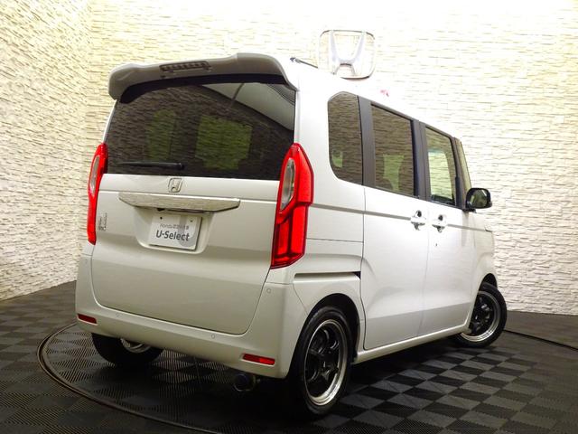 Ｎ－ＢＯＸ Ｌ　禁煙　純正ナビＴＶ　純正ドラレコ前後　社外マフラー　社外ＡＷ　ＥＴＣ　ＬＥＤ　リアカメラ　Ｂｌｕｅｔｏｏｔｈ　衝突軽減Ｂ　ＶＳＡ　シートヒーター　片側パワスラ　パーキングセンサー　クルコン　スマートキ（27枚目）