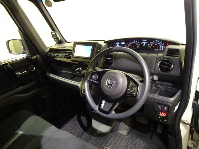N-BOXカスタム L 元デモカー 純正ナビ リアカメラ Bluetooth 衝突軽減B VSA サイドエアバッグ シートヒーター 両側パワスラ Pセンサー クルコン スマートキー(10枚目)